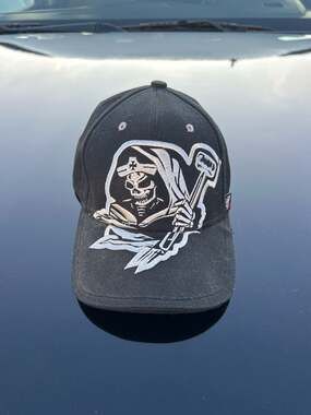Vintage WWE Triple H HHH Skeleton Reaper Hammer Hat
